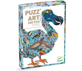 DJECO Obrysové puzzle Pták Dodo / 350 dílků / 62 × 46 cm