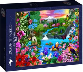 BLUEBIRD Puzzle Orientální ráj / 500 dílků / 47,8 x 34,2 cm