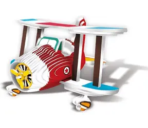JOKOMISIADA 3D puzzle Letadlo / 62 dílků