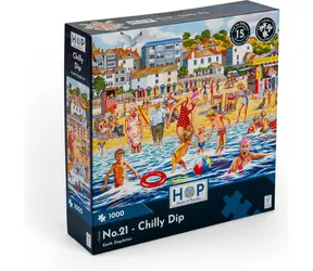 HOP Puzzle No.21: Ochlazení / 1000 dílků / nepravidelné dílky / plakát A3