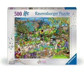 RAVENSBURGER Puzzle Přímořská zahrádka / 500 dílků