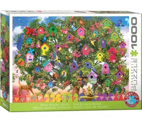 EUROGRAPHICS Puzzle Ptačí budky / 1000 dílků / 68 x 48 cm