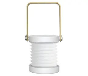 USAMS US-ZB249 bílá / LED lampička / 1200 mAh / USB-C / 360° otočení