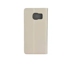 NoName Smart Magnet Book Xiaomi Poco M5 zlatá / Pouzdro / Flip / Magnetické zavírání