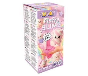 TUBAN Tvořivá sada Fluffy Slime / Kreativní hračka / DIY / Výroba nadýchaného slizu