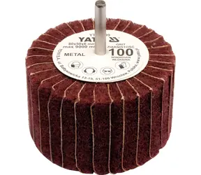 YATO Kotouč lamelový radiální 80x50 / Brusný kotouč / Zrnitost 150 / Průměr stopky 6 mm