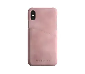 Bugatti Snap Londra Ultrasuede růžová / Zadní kryt / Apple iPhone X / Umělá kůže