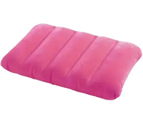 INTEX Nafukovací polštář růžová / Podsedák a opěrka / 43x28x9 cm / od 3 let