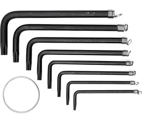 Vorel Sada klíčů TORX 8 ks / Sada klíčů / TORX / 8 ks