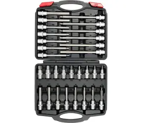 YATO Bity sada HEX 1/2" / Bity / 30 ks / H5-H19 / CrV ocel