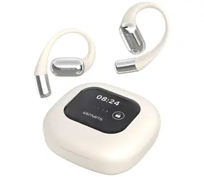 4smarts SkyBuds OWS AI Screen béžová / Sluchátka / Bezdrátová / Do uší / Bluetooth 5.4 / dotykový displej
