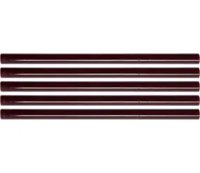 YATO Tavné lepicí tyčinky - hnědá / Průměr 11 mm / Délka 200 mm / 5 ks