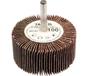 YATO Kotouč lamelový radiální 60x30 P-120 / Kotouč / Zrnitost 120 / Průměr stopky 6 mm