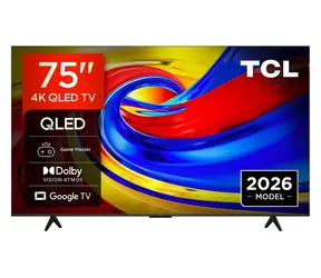 75" TCL 75P7L černá / Televizor / QLED / 4K UHD / Google TV / repro 2.0 30W