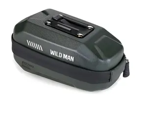 WILDMAN Brašna pod sedlo GD700 zelená / voděodolná / cca 0,9 l / 190×106×99 mm