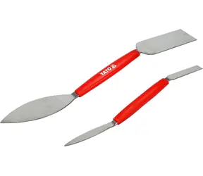 YATO Špachtle štukovací sada 2 ks / nerezová ocel / plastová rukojeť / 8x192 mm, 26x254 mm