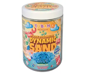 TUBAN Kinetický písek modrý / 1 kg