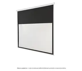Cinema 200 / Projekční plátno / ruční nástěnné / 16:9 / 200x200 cm / bílá, matná