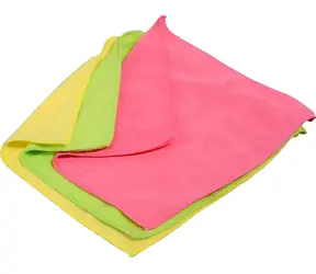 Compass Mycí utěrky MICROFIBER 40x40 cm 3 ks / Mikrovláknové utěrky / na karoserii a skla