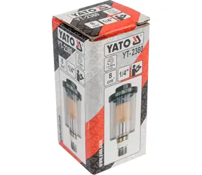 YATO Filtr vzduchu 1/4" / Filtr vzduchu / max. 1,4 MPa