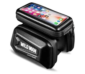 WILD MAN XLE6S černá / Pouzdro pro mobilní telefon na rám / voděodolné / kapacita 1 l