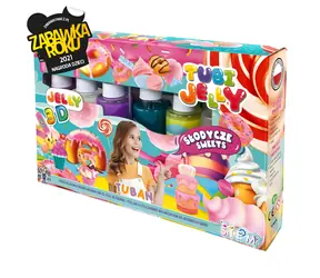 TUBAN Sada Tubi Jelly / 6 barev / kreativní hračka pro děti