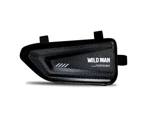WILD MAN LE4 černá / Brašna na rám / pouzdro na telefon / voděodolná / 1,5 l