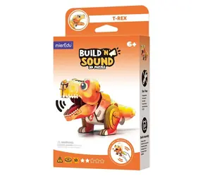 MIEREDU 3D puzzle Tyranosaurus Rex / Stavěj a poslouchej