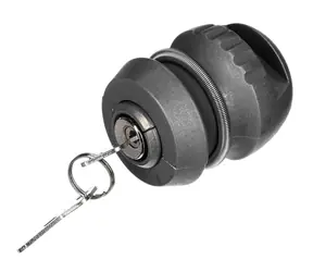 SIXTOL TRAILER BALL 2 / Bezpečnostní vložka tažné spojky / kov / 65,5x50 mm