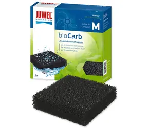 Juwel Náplň s aktivním uhlím Compact 2 ks / Filtrační vložka / Akvaristika / 9,5x9,5x2,5 cm