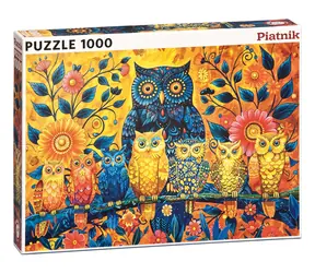 PIATNIK Puzzle Sovy / 1000 dílků / od 12 let