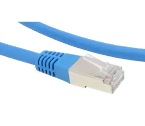 Primecooler CAT6 FTP 10 m modrá / Patch kabel / RJ45 / Cu / 26 AWG