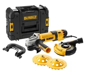 DeWalt DWE4257KT / Úhlová bruska / 1500W / 125mm / kufr Tstak