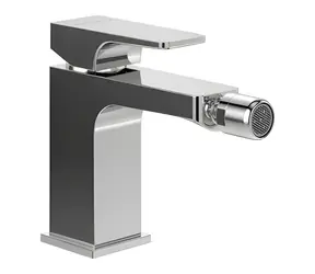 Villeroy & Boch Bidetová baterie AquaSmart chrom / Bidetová baterie / s výpustí / pákové ovládání / stojánková montáž