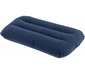 Bestway Sametový nafukovací cestovní polštář tmavě modrá / Cestovní polštář / sametový povrch / PVC