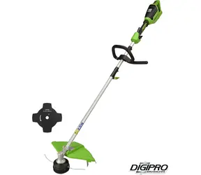 Greenworks GD24X2TX / Aku vyžínač / 2x24 V