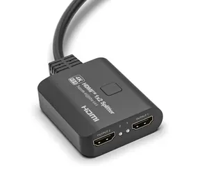 PremiumCord HDMI 2.0 Mini Splitter 1-2 černá / Rozbočovač / 4K x 2K/60Hz / HDCP2.2