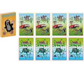 AKIM Karetní hra Kvarteto Krtek 2 / 32 karet / papírová krabička