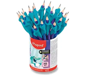 Maped Kidy Learn Finger Guide / Tužka / Grafitová / Trojhranná / HB / 1 ks