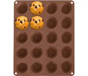 Orion Silikonová forma na mini muffiny 20 ks / Forma na muffiny / mini / silikon