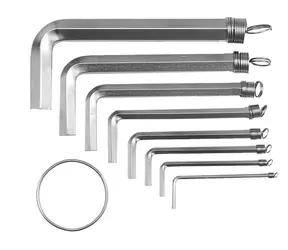 Vorel Sada klíčů imbus 2-10 mm 8 ks / Sada klíčů / Imbus / 2-10 mm / 8 ks / CrV ocel