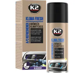 K2 Klima Fresh Blueberry / Osvěžovač vzduchu do klimatizace / 150 ml