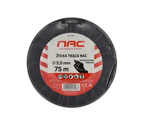 NAC Kroucená sekací struna 3 mm / Struna do sekačky / 75 m