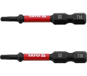 YATO Rázový bit 1/4" T10 / Bit rázový / T10 / 50 mm / 2 ks