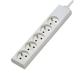 Konnoc DX-5F / Prodlužovací kabel / 5x zásuvka / 2 m