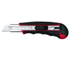 WEDO Auto-Load Profi-Cutter černá / Odlamovací nůž / 18 mm / 6 čepelí / automatická výměna čepele