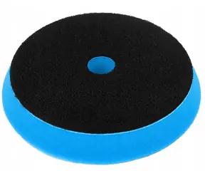 Dedra leštící houba na suchý zip měkká 150 mm modrá / Leštící houba / O 150 mm / tl. 25 mm