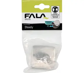 FALA Háček nalepovací Steely / Háček / Samolepicí 3M / Bez vrtání