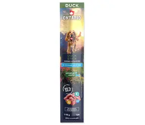Ontario Tyčinka pro psy kachní 15 g / Pamlsek pro psy / Kachní maso