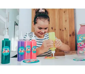 TUBAN Tubi Jelly Kreativní sada s akváriem XL Jednorožec / Kreativní sada / 3D gelové figurky